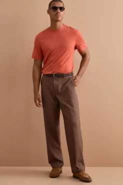 T-Shirt Regular Fit in Lana Merino - RUGGINE