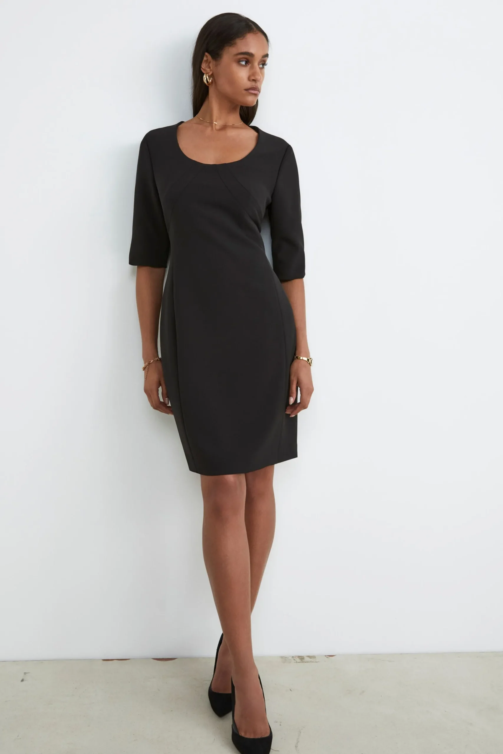 Tubino nero elegante - NERO