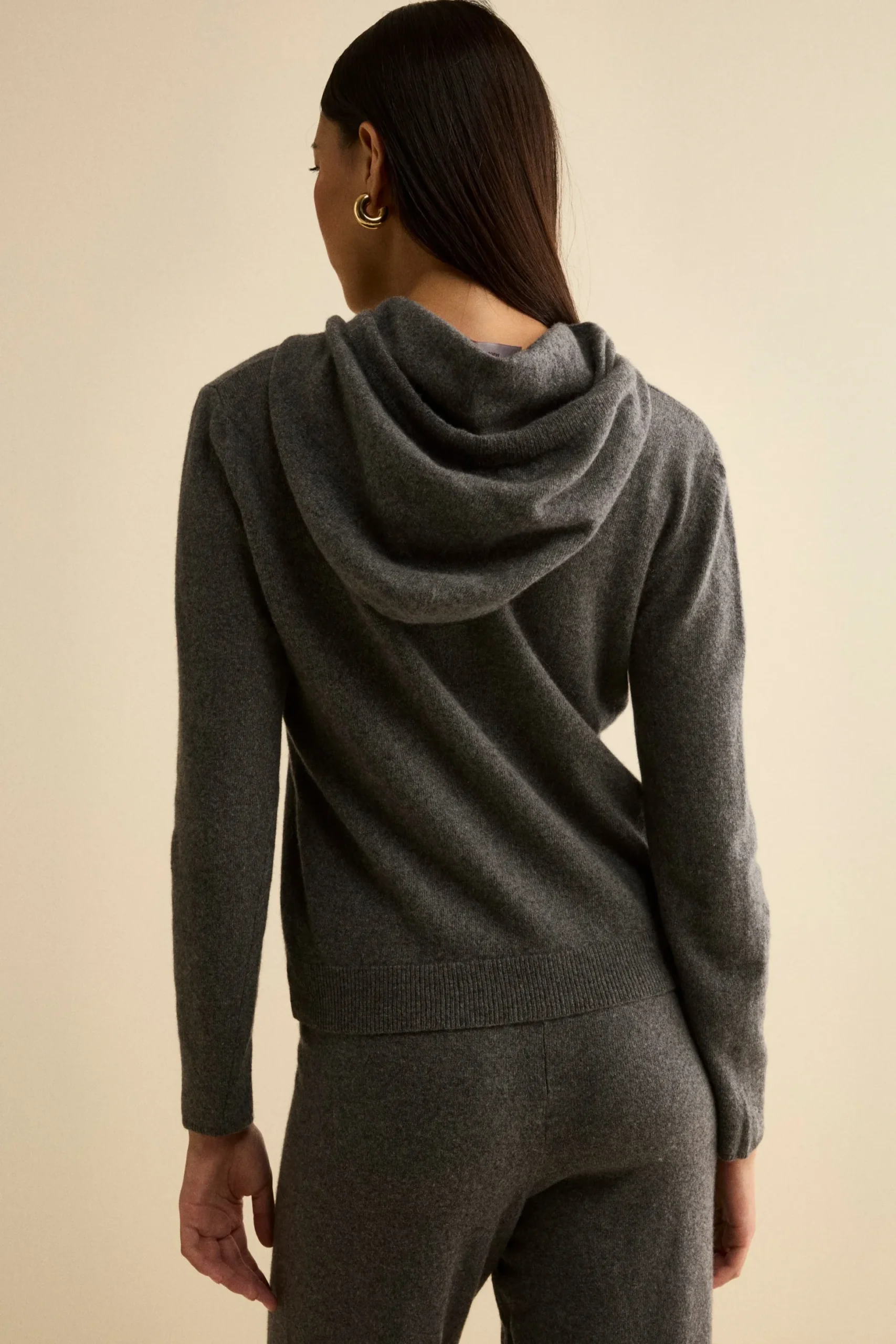 Tuta Morbida in cashmere - GRIGIO