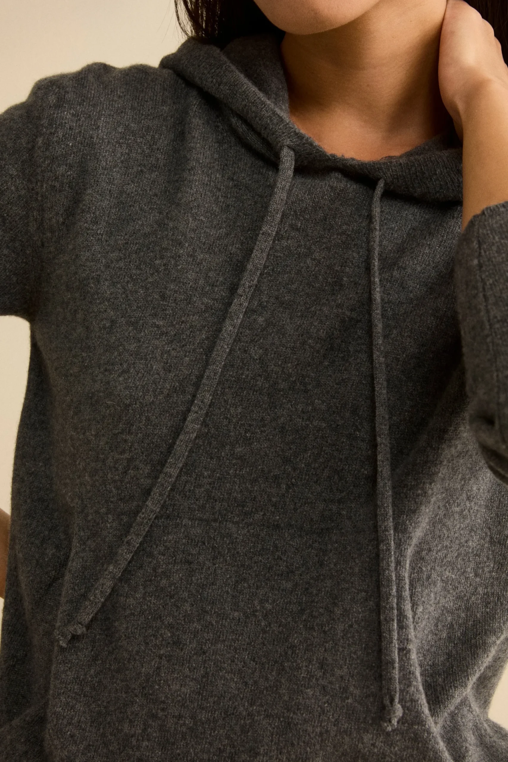 Tuta Morbida in cashmere - GRIGIO