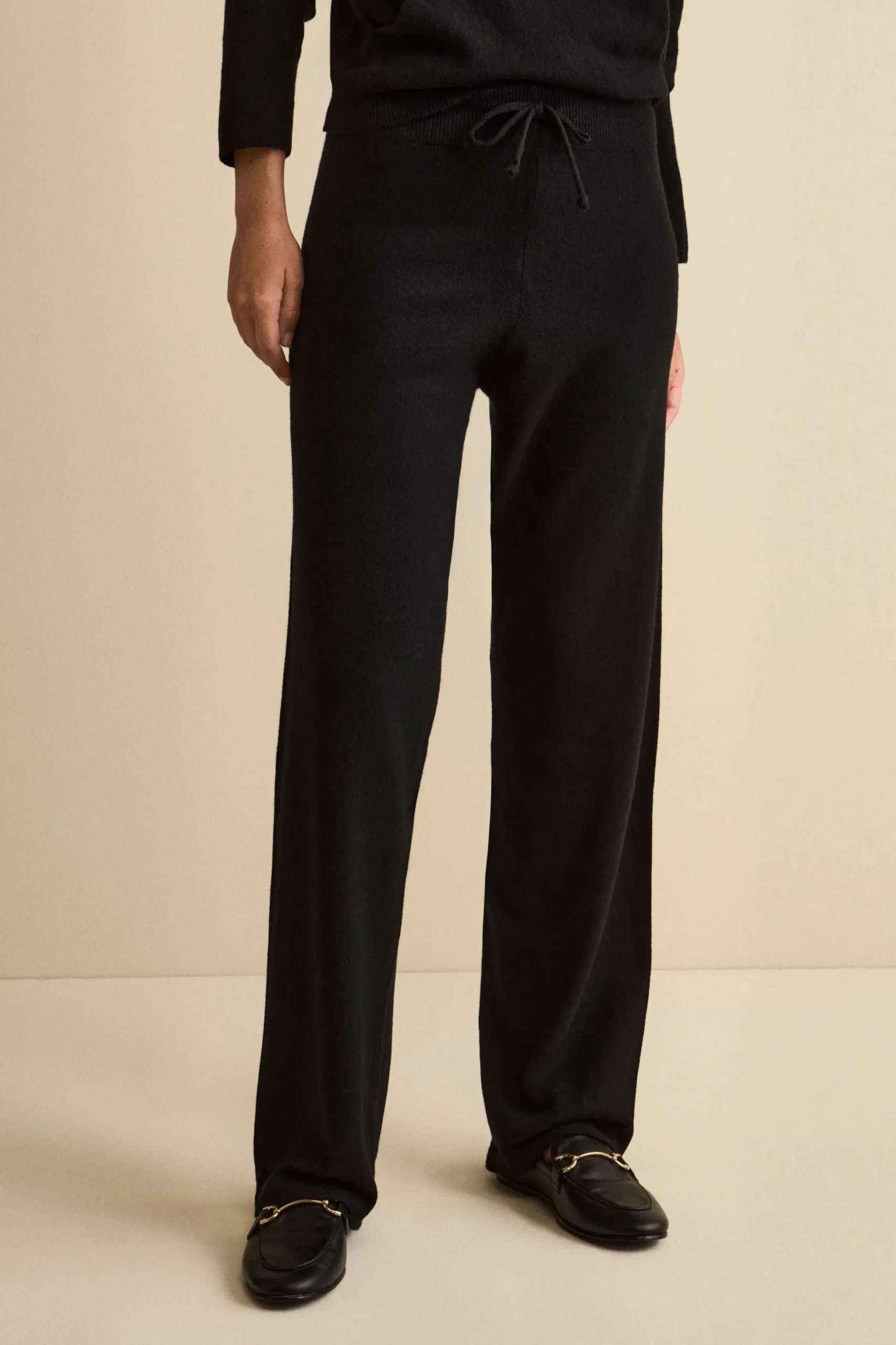 Tuta Morbida in cashmere - NERO